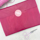 Rainbow Personalised Heart Embroidery Kit - Lazy May Embroidery