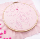 Party Budgie: Modern Embroidery Kit - Lazy May Embroidery