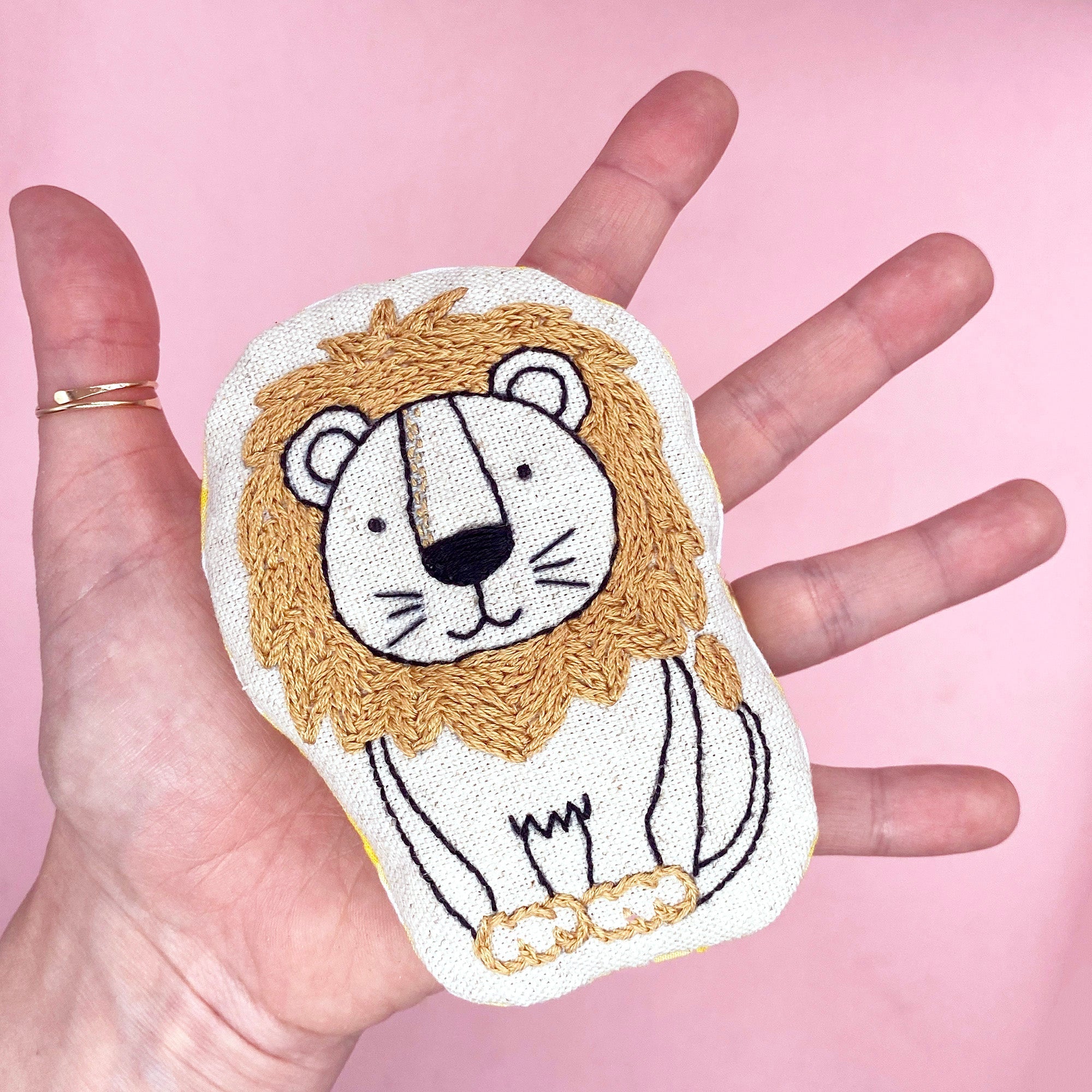 cute lion toy