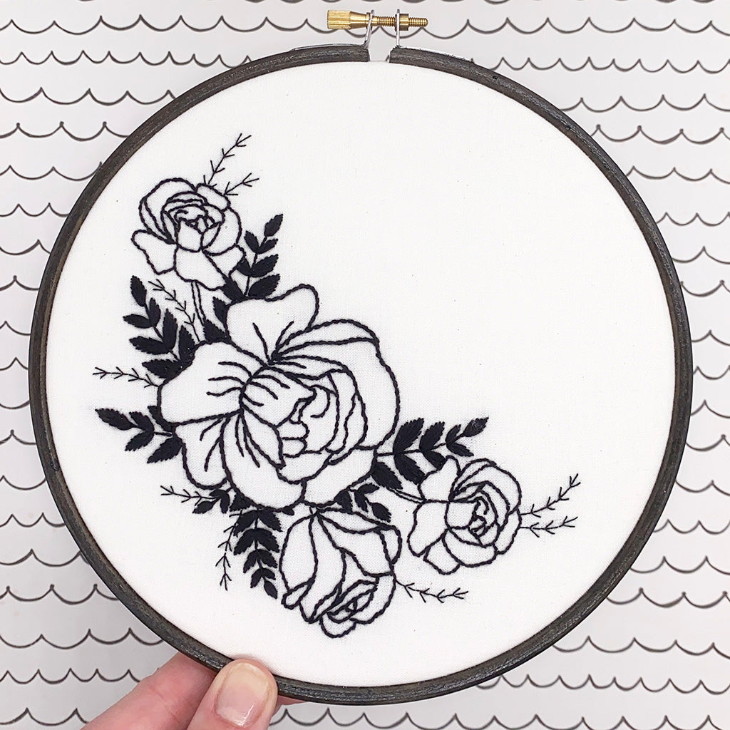 Flower Embroidery Patterns - Lazy May Embroidery