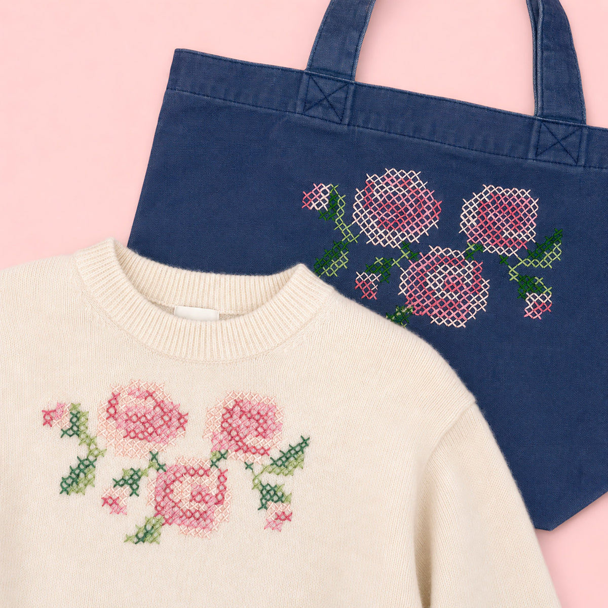 Embroidery project from Lazy May Sewing Club