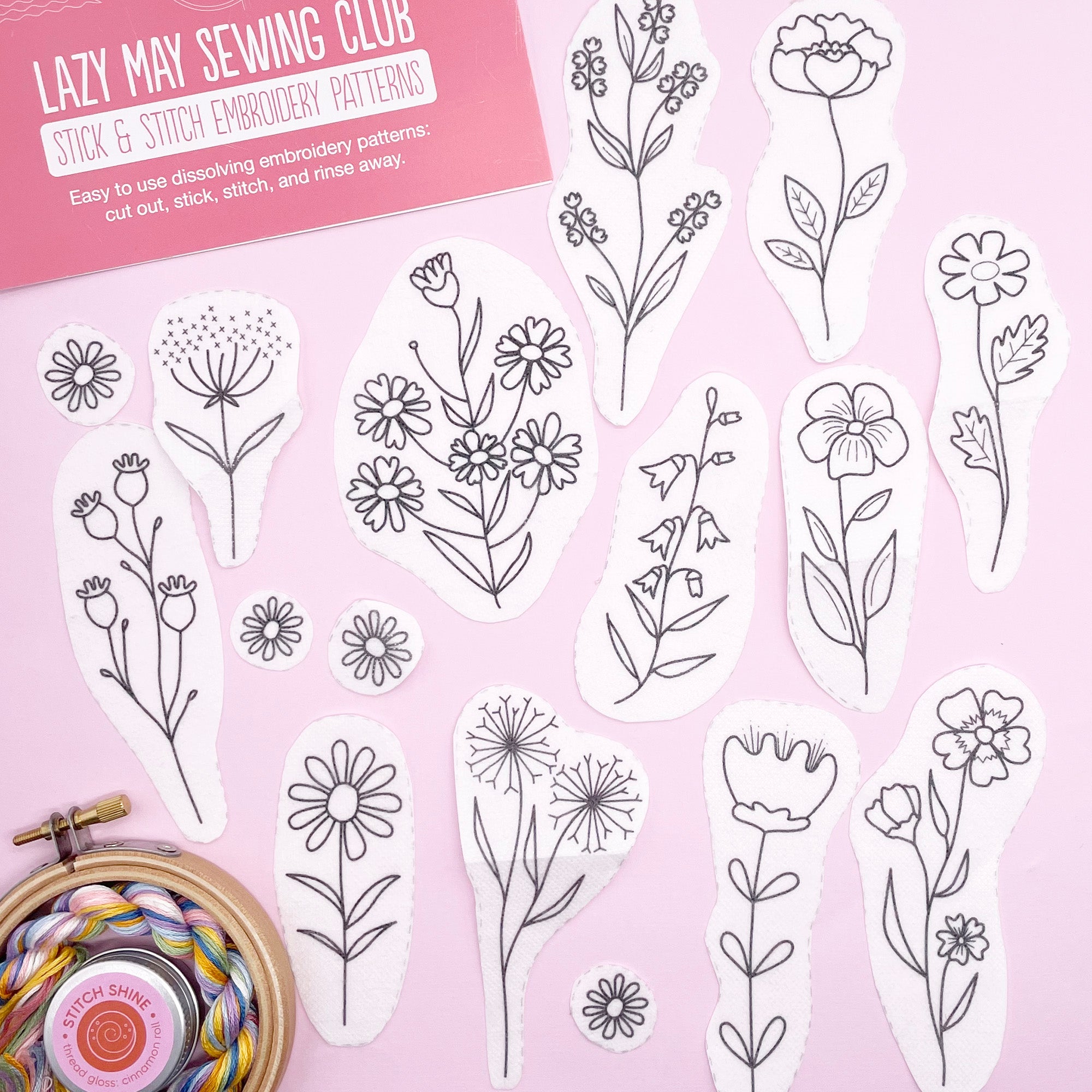 Stitchery Patterns Embroidery Lindy Stitches