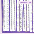 Decorative Borders: Stick and Stitch Embroidery Patterns featuring various delicate stick and stitch border designs on a grid mat.