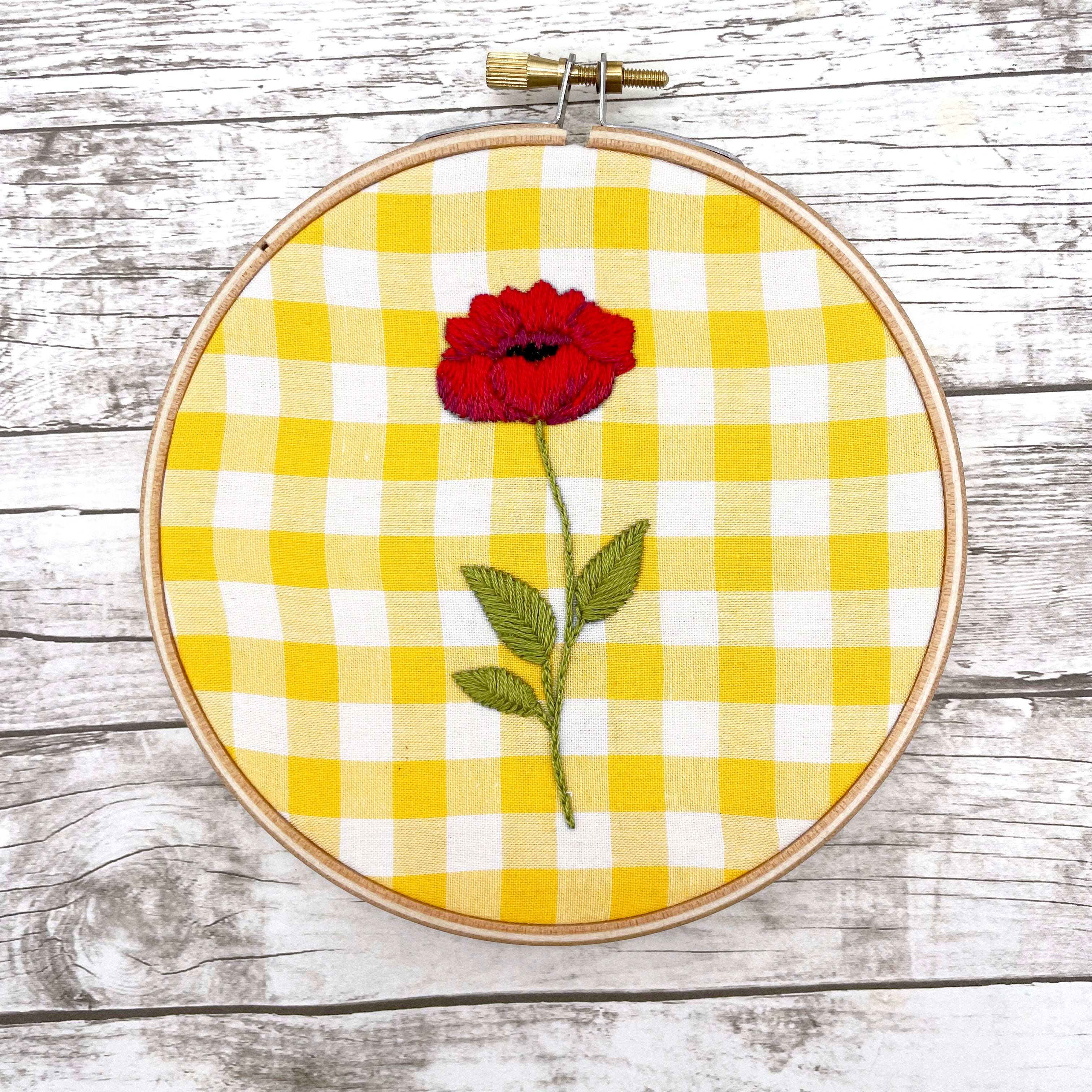 In Bloom: Floral Embroidery Patterns (iron-on transfers) – Lazy