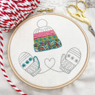 Merry Christmas: Iron-On Embroidery Transfer Patterns - Lazy May Embroidery