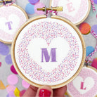 Alphabet Heart: Modern Embroidery Kit - Lazy May Embroidery